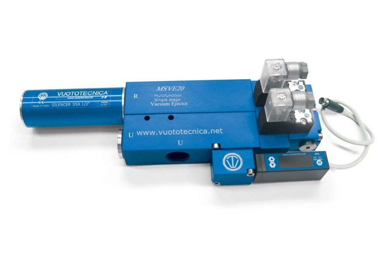 Vacuum generators and pneumatic pumpsets Vuototecnica UK 2022